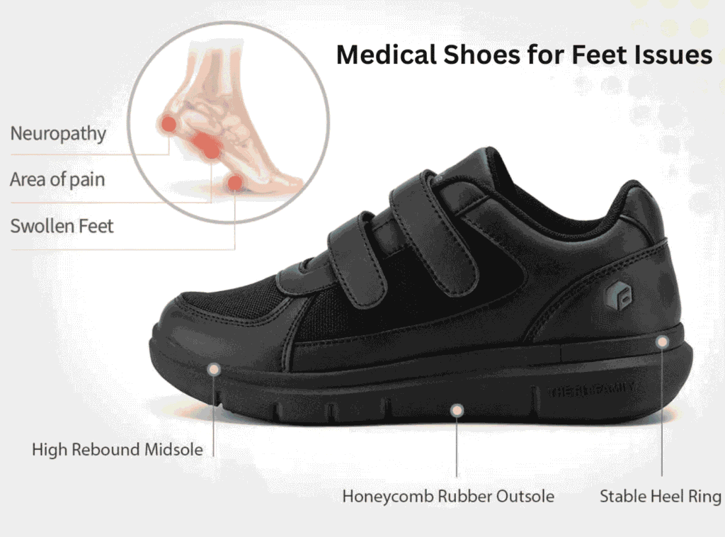 Medical Shoes by UAE experts