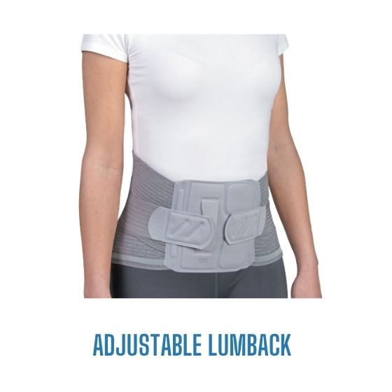 Adjustable Back Brace available at Dynamic Medical Center UAE